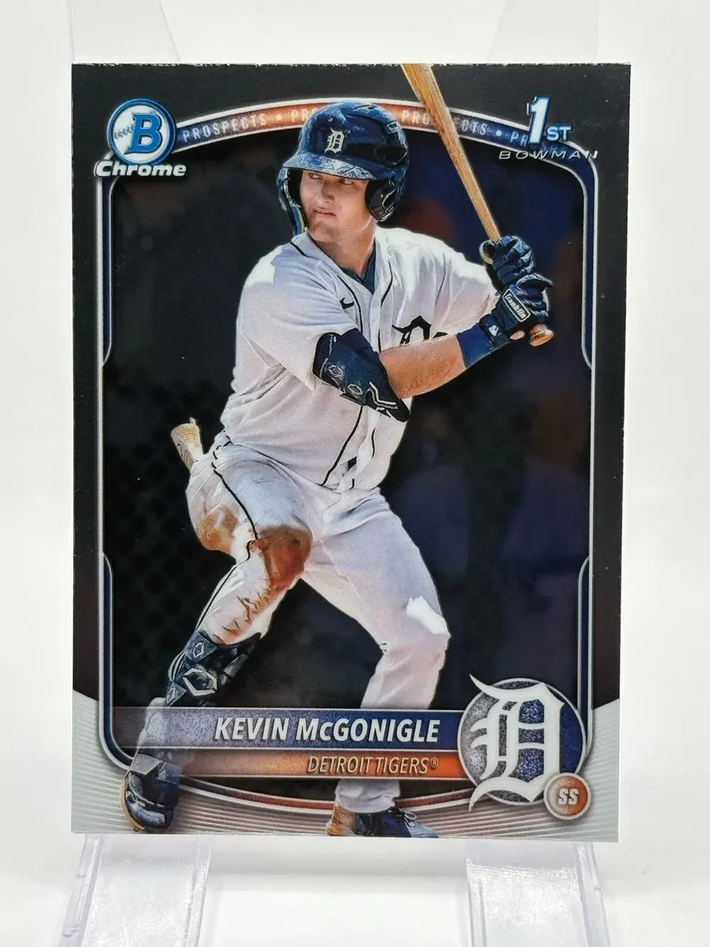 2025 Bowman Chrome Kevin McGonigle 1st Bowman Prospect Detroit Tigers